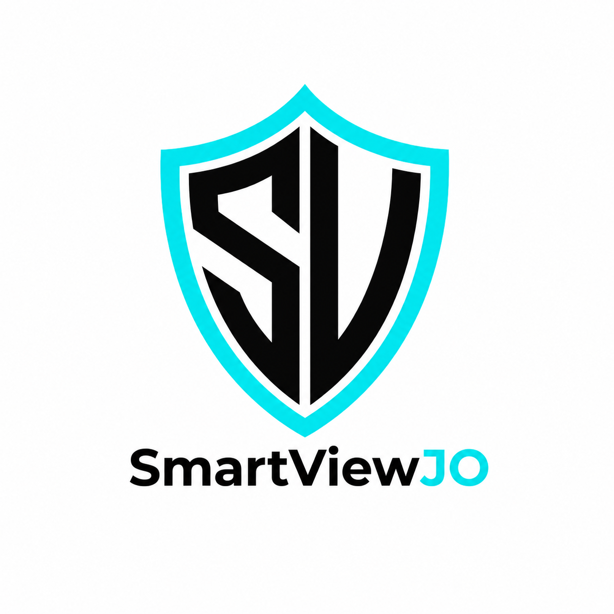 شعار SmartViewJO لكاميرات المراقبة وحلول الأمان في الأردن